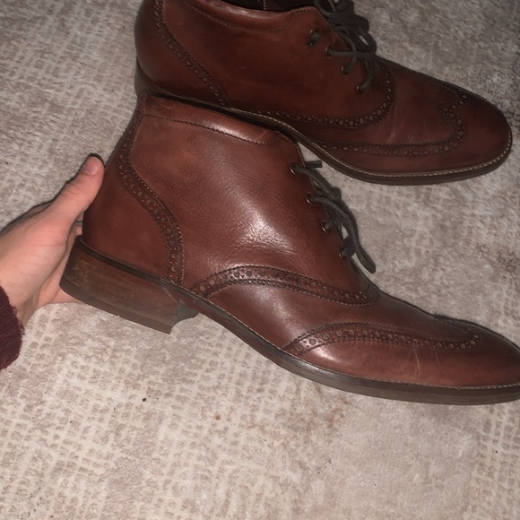 Cole Haan Wingtip Chukka Boots - Picture 9 of 11